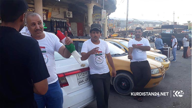 له‌ خانه‌قین به‌ ئاڵای كوردستانه‌وه‌ یادی ریفراندۆمی سه‌ربه‌خۆیی كرایه‌وه‌